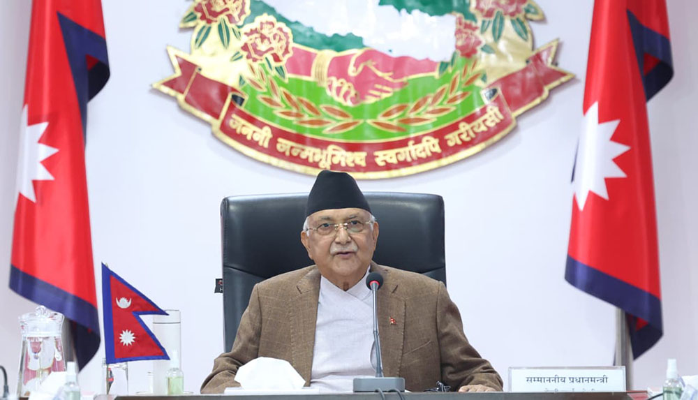 प्रधानमन्त्री ओलीले दिए राजीनामा