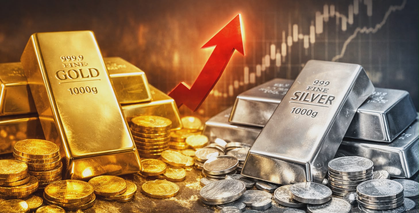 आज सुनको भाउ बढ्यो चादिको भाउ घट्यो